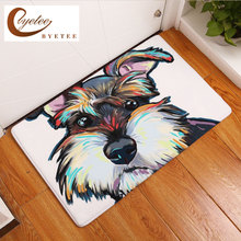 {Byetee} Dog Printed Doormats Bathroom Non-slip MAT Cartoon FLOOR MAT Carpet Home Door Floor Mats MAT CARPET 2024 - buy cheap