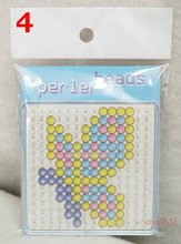 S225aa0004 / Free Shipping 5 Pcs/lot, 1 Pcs Square Pegboards + 225 Pcs Perler/ 5mm Beads Perler Beads Project 2024 - buy cheap