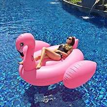 Giant Inflatable Flamingo Pool Float Outdoor Fun Sport Water Toys Swimming Pool Air Mattress Summer Holiday Party Favor 2024 - buy cheap
