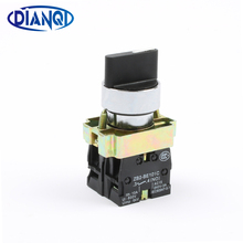 XB2-BD33 3 position 2NO Latching selector pushbutton switch push button switch self-locking 2024 - buy cheap