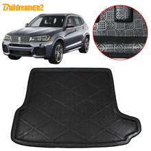 Buildreamen2 для BMW X3 E83 2004-2010 автомобильный коврик для багажника, подкладка для багажника, напольный лоток, багажный ковер, Грязезащитный коврик 2024 - купить недорого