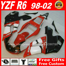 Cheap Fairings kit for 1998 - 2002 YAMAHA YZF R6 high quality 1999 2000 2001 98 - 02 fairing kits 2024 - buy cheap