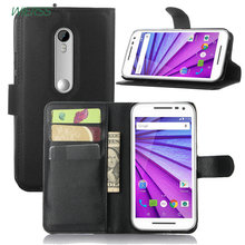 Luxury Wallet Flip Leather Case for Motorola Moto G Turbo Edition XT1556 5-inch phone Leather back Cover case with Stand Etui> 2024 - buy cheap