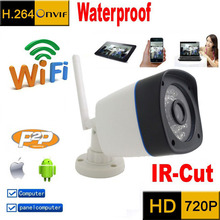 Cámara ip 720p HD wifi cctv, sistema de seguridad P2P inalámbrico al aire libre, impermeable, infrarroja, minicámara Onvif IR, cámara de visión nocturna 2024 - compra barato