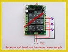 Transmissor receptor rf de 315/433, 92mhz, interruptores de controle remoto dc12v, 6ch, 10a, iluminação remota, interruptor liga/desliga - foto 2026