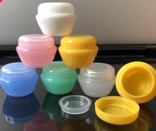 5pcs/lot 5g/10g/20g Plastic Empty Makeup Jar Pot Refillable Sample bottles Travel Face Cream Lotion Cosmetic Container 2024 - buy cheap
