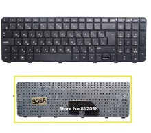 Ssea-teclado russo para laptops hp, "ssea teclado preto para hp pavilion dv6 tamanhos dv6t invertido 2024 - compre barato