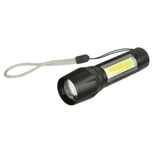 Портативный светодиодный фонарик, 3800 лм, с батареей AA 14500, водонепроницаемый, в жизни 2024 - купить недорого