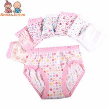 12pcs/Lot Girls Underwear Kids Briefs Panties Baby Shorts Cotton 1-10Years 2024 - buy cheap