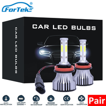 LED Headlight Bulbs Conversion Kit Car Headlamp 8000LM 6000K Cool White Hi/Lo Beam Fog Light Replacement 2024 - buy cheap