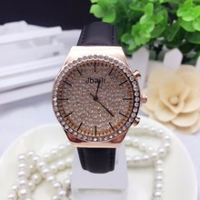 2020 New Fashion Full Diamond Dial Watches Women Girls Lady Rhinestone Quartz Wristwatch Red Leather Clock Reloj Mujer Relogio 2024 - buy cheap