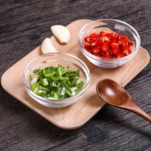 1pc Japanese Household Tableware Glass Dish Sauce Plate Creative Transparent Small Snack Dish 2024 - buy cheap