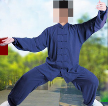 unisex high quality pure cotton Tai Chi kung fu uniforms taiji  clothing wing chun wushu martial arts suits 2024 - buy cheap