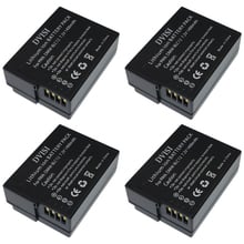 4x DMW-BLC12 DMW BLC12PP BLC12E BLC12 BP DC12 DC12U BP-DC12 Battery for Panasonic DMC GH2 G5 G6 G7 V-LUX4 DMC-GH2 FZ200 FZ1000 2024 - buy cheap