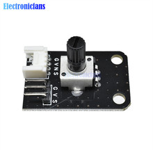 1pcs 10K Ohm Rotary Potentiometer Board Module for Arduino Board PIC AVR MCU DSP I/O IO Port 2024 - buy cheap