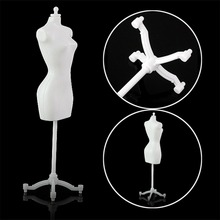 Woman Mannequin Display Holder Dress Fashion Clothes Gown Mannequin Model Stand for Dress Doll Accessories White 2024 - buy cheap