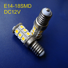 Alta qualidade 5050 e14 luzes led, 12vdc led e14 lâmpada frete grátis 5 pçs/lote 2024 - compre barato