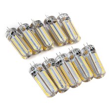 10pcs LED Pin Lamp Bulb SMD3014 With G4 Base G4 LED Lamp For Chandelier 104 LED Lamp AC 220V White/Warm Light SMD 3014 2024 - buy cheap