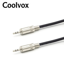 Coolvox-Cable de conexión de Audio de 3,5 a 3,5mm, Conector de micrófono, Cable auxiliar culebra de 3,5mm, Cable auxiliar para altavoz 2024 - compra barato