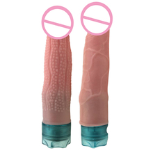 Produtos vibratórios realistas, brinquedos sexuais adultos para mulheres, pênis de silicone realista, produtos sexuais adequados para mulheres 2024 - compre barato