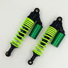 330mm USIVERSAL 7MM SPRING REAR AIR/NITROGEN  SHOCK ABSORBERS  FOR HONDA CB400/SF CB400 VTEC Yamaha Suzuki GREEN&BLACK 2024 - buy cheap