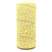 ZERZEEMOOY 8ply 1mm~1.5mm Cotton Bakers Twine Mix (100yard/spool) Baker's Twine Gift Packing YELLOW Twine for Crafting MS-YELLOW 2024 - buy cheap