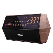 Touch screen led digital clock with speaker / radio Electronic gift Retro home decor table clock Bedside illuminated clock 2024 - buy cheap
