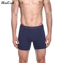 Hot Sell New Fashion Sexy Male Long Panties Men's Boxers Shorts Comfortable Breathable Cotton Underwear Trunk Brand Shorts Fat 2024 - buy cheap