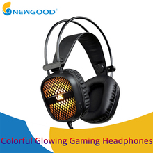 Wired Gaming Headset Deep Bass Game Earphone Computer headphones with microphone led light headphones for computer pc 2024 - buy cheap