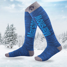 Зимние теплые лыжные носки Marsnow, хлопковые спортивные носки для сноуборда и велоспорта, термоноски, гетры для мужчин, женщин, детей 2024 - купить недорого