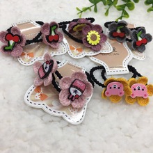 New Arrive Girls' Hair Grips 2  Pcs/lot Candy Color Butterfly Hair Clips Kids Hairpin Headwear Fashion Accessories  Cotton 2024 - buy cheap