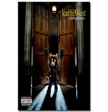 New Kanye West Yezzy USA Grammy Rap Hip Hop-Silk Art Poster Wall Sicker Decoration Gift 2024 - buy cheap