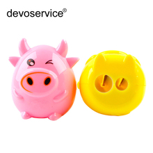 2Pcs Double Hole Plastic Pencil Sharpener Kawaii Pencil Sharpener School Chancery Supplies For Kids Student Painting Stationary 2024 - buy cheap