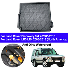 Rear Trunk Mat Cargo Tray Boot Liner Carpet Protector Floor Pad Mats For Land Rover Discovery 3 4 LR3 LR4 2005 - 2014 2015 2016 2024 - buy cheap
