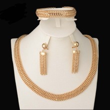 New Vintage Jewelry Sets African Bead Beads Statement Necklace Earrings Bracelet Ring Women Wedding Party Accessories 2024 - buy cheap