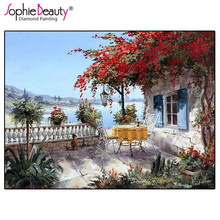 Sophie Beauty Cross Stitch Full Diy Diamond Painting Embroidery Romantic Holiday Home Rhinestone Mosaic Handicrafts Decroation 2024 - buy cheap