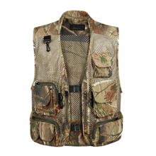 hunting vest fishing vest pesca vest outdoor Mesh summer thin multi-pocket photography fishing director outdoor vest 2024 - buy cheap