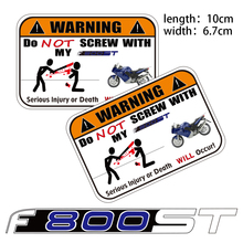 KODASKIN 2 Pieces Do Not Screw Warning Sticker Decal for BMW F800ST 2024 - buy cheap