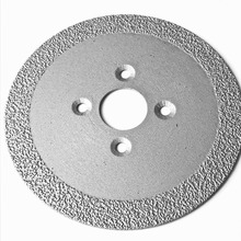 Free shipping super quality 100/125mm continious coated diamond saw blades for tile/pottery/porcelain ceramics/glass cutin 2024 - buy cheap