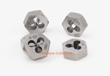 High Carbon steel American system Hexagon Pipe Die Pipe thread Die Water pipe Faucet Die 3-56UNF/3-48UNC/4-40UNC/4-48UNF 2024 - buy cheap