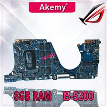 Akemy UX301LA Laptop motherboard For Asus UX301LA UX301LAA UX301L UX301 Test original mainboard I5-5200 8GB RAM 2024 - buy cheap