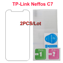 2PCS For TP-Link Neffos C7 Tempered Glass 9H Premium Safety Protective Glass Film On TP Link C 7 TP910A TP910C Screen Protector 2024 - buy cheap