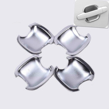 FUNDUOO New Chrome Car Door Handle Cup Bowl Cover Trim Sticker For Chery Tiggo 2005 2006 2007 2008 2009 2010 2011 2012 2013 2024 - buy cheap