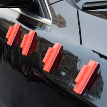 FOSHIO-sujetadores magnéticos de agarre fuerte, herramientas de vinilo para coche, lámina de ventana, tinte de película de carbono, fijador magnético, soporte plegable, 6 uds. 2024 - compra barato