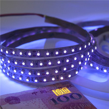 3528 SMD LED Strip Blacklights 395-405nm UV Ultraviolet strip light 60/120 leds/m UV lamp For Aquarium DJ Fluorescence party 2024 - buy cheap