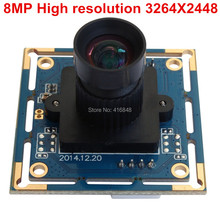 38*38mm usb pcb board 8MP MJPEG 15fps 3264X2448 HD Sony IMX179 sensor  75 degree no distrotion lens digital usb Camera module 2024 - buy cheap