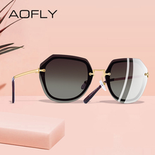 AOFLY DESIGN Fashion Women Sunglasses Vintage Retro Gradient Polarized Sun glasses Female Summer Style BRAND Shades Gafas A110 2024 - buy cheap