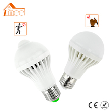 LED PIR Motion Sensor Bulb 5W 7W 9W 12W E27 220V + Led Bulb Sound Sensor 3W 5W 7W Auto Smart Bulb Infrared Body Lamp Light 2024 - buy cheap
