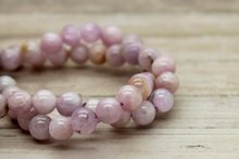 Wholesale 1string Natural Kunzite Round Beads 6mm 8mm 10mm 12mm Gem Stone Loose Beads For Jewelry DIY 15.5"/strand 2024 - buy cheap