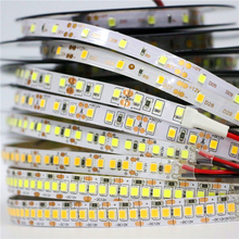 Flexible LED Strip light 5M 2835 SMD DC 12V 60/120/180/240 Leds/m LED Tape Lamp Brighter than SMD 3528 LED Ribbon String light 2024 - buy cheap